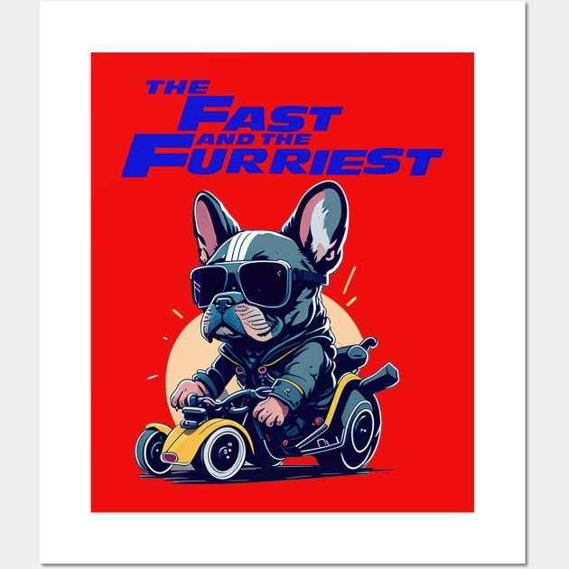 The Fast And The Furriest Wall Art by TooplesArt